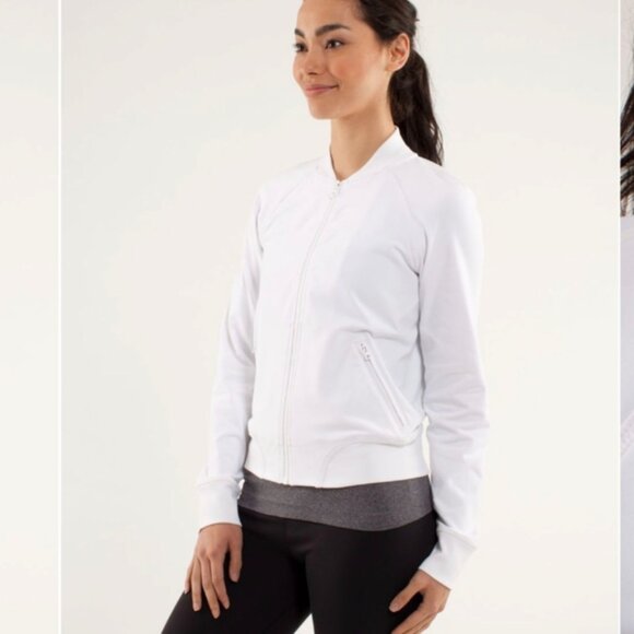 Lululemon Om Me Home Jacket White - Picture 3 of 13